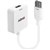 LINDY 38146 ADAPTER CONVERTER HDMI TO DISPLAYPORT UHD 4K 100MM WHITE