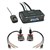 LINDY 42342 2 PORT VGA  USB 20 KVM SWITCH BLACK