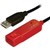 LINDY 42780 ACTIVE PRO EXTENTION CABLE USBA 20 8M BLACKRED