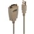 LINDY 42844 SERIAL CONVERTER CABLE USB TO RS422 1M GREY