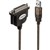 LINDY 42882 PARALLEL CONVERTER CABLE USBA MALE TO DB25 FEMALE 15M ANTHRACITE