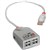 LINDY 42998 SMART 4PORT HUB USBA 20 GREY