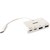 LINDY 43093 4PORT HUB USBC TO USBA POWER DELIVERY WHITE
