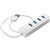 LINDY 43152 4PORT HUB USBA 30 300MM SILVER