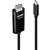 LINDY 43263 ADAPTER CABLE USBC TO HDMI 4K 3M BLACK