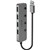 LINDY 43309 4PORT HUB USBA 30 WITH ONOFF SWITCHES 310MM GREY