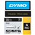 DYMO 1805437 RHINO INDUSTRIAL TAPE VINYL 9MM WHITE ON BLACK