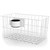 COMPULOCKS RISE FREEDOM POLE STAND BASKET WHITE
