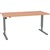 ESSENTIALS ELECTRIC HEIGHT ADJUSTBLE DESK 1800 X 800MM BEECHSILVER