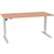 ESSENTIALS ELECTRIC HEIGHT ADJUSTBLE DESK 1800 X 800MM BEECHWHITE