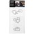ORTHEX SMARTSTORE STORAGE LABEL HOLDERS AND LABELS 94 X 60MM WHITE PACK 12