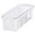 ORTHEX SMARTSTORE CLASSIC 4 STORAGE BOX 35 LITRE CLEARWHITE  4 INSERTS