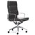 MANTA MANAGERS CHAIR HIGH BACK ARMS LEATHER BLACK