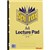 SPIRAX 907 LECTURE BOOK 7MM RULED 7 HOLE PUNCHED SIDE OPEN GLUE BOUND 140 PAGE A4