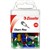 ESSELTE CHART PINS ASSORTED PACK 50