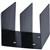ESSELTE SWS MOULDED BOOK RACK BLACK