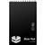 SPIRAX P563A REPORTERS NOTEBOOK 8MM RULED TOP OPEN 200 X 127MM 200 PAGE BLACK
