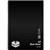 SPIRAX P595 NOTEBOOK PP COVER 7MM RULED SIDE OPEN A4 120 PAGE BLACK