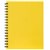 SPIRAX 512 NOTEBOOK 7MM RULED HARD COVER SPIRAL BOUND A4 200 PAGE YELLOW