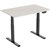 ERGOVIDA EED623D ELECTRIC SITSTAND DESK 1800 X 750MM BLACKLIGHTWOOD