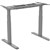 ERGOVIDA EED623D ELECTRIC SITSTAND DESK GREY FRAME ONLY