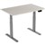ERGOVIDA EED623D ELECTRIC SITSTAND DESK 1500 X 750MM GREYLIGHTWOOD