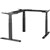 ERGOVIDA EED633D ELECTRIC SITSTAND CORNER DESK BLACK FRAME ONLY