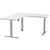 ERGOVIDA EED633D ELECTRIC SITSTAND CORNER DESK 1800 X 1800 X 750MM GREYWHITE