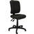 RAPIDLINE EG400 ERGONOMIC TYPIST CHAIR SQUARE BACK SEATBACK TILT CHARCOAL