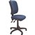 RAPIDLINE EG400 ERGONOMIC TYPIST CHAIR SQUARE BACK SEATBACK TILT NAVY