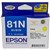 EPSON 81N INK CARTRIDGE HIGH YIELD YELLOW