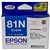 EPSON 81N INK CARTRIDGE HIGH YIELD LIGHT MAGENTA