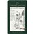 FABERCASTELL 9000 GRAPHITE PENCIL DESIGN SET PACK 12