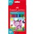 FABERCASTELL JUMBO COLOUR PENCILS AND SHARPENER ASSORTED PACK 12
