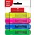 FABERCASTELL TEXTLINER ICE HIGHLIGHTER CHISEL ASSORTED WALLET 4