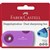 FABERCASTELL SLEEVE TREND BOX PENCIL SHARPENER 2HOLE ASSORTED