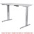 ARISE TABLE TOP ONLY 1600 X 800MM WHITE