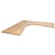 ARISE CORNER WORKSTATION TOP 1800 X 1800 X 750MM BEECH