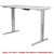 ARISE TABLE TOP 2100 X 800MM WHITE