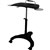SYLEX UPANATOM SIT STAND MOBILE LAPTOP DESK MOUSE TRAY  CUP HOLDER 600 X 385MM BLACK