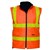 PRIME MOVER MY214 WATERPROOF POLAR FLEECE LINED VEST REVERSIBLE WITH MICRO PRISM TAPE