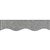 FILASORB CEILING BAFFLE RIPPLE 2800 X 600 X 12MM GREY BOX 2
