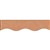 FILASORB CEILING BAFFLE RIPPLE 2800 X 600 X 12MM PEACH BOX 2