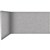FILASORB MOBILE ACOUSTIC TABLE DIVIDER LSHAPE 406 X 914 X 445MM METAL