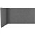 FILASORB MOBILE ACOUSTIC TABLE DIVIDER LSHAPE 406 X 914 X 445MM SLATE