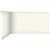 FILASORB MOBILE ACOUSTIC TABLE DIVIDER LSHAPE 406 X 914 X 445MM WHITE