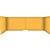 FILASORB MOBILE ACOUSTIC TABLE DIVIDER USHAPE 406 X 914 X 445MM BUTTER