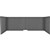 FILASORB MOBILE ACOUSTIC TABLE DIVIDER USHAPE 406 X 914 X 445MM SLATE