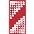 FILASORB HANGING SCREEN RADAR 1220 X 2800 X 12MM LIPSTICK RED