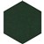 FILASORB SHAPE PANEL HEXAGON 315 X 400 X 12MM KALE PACK 10